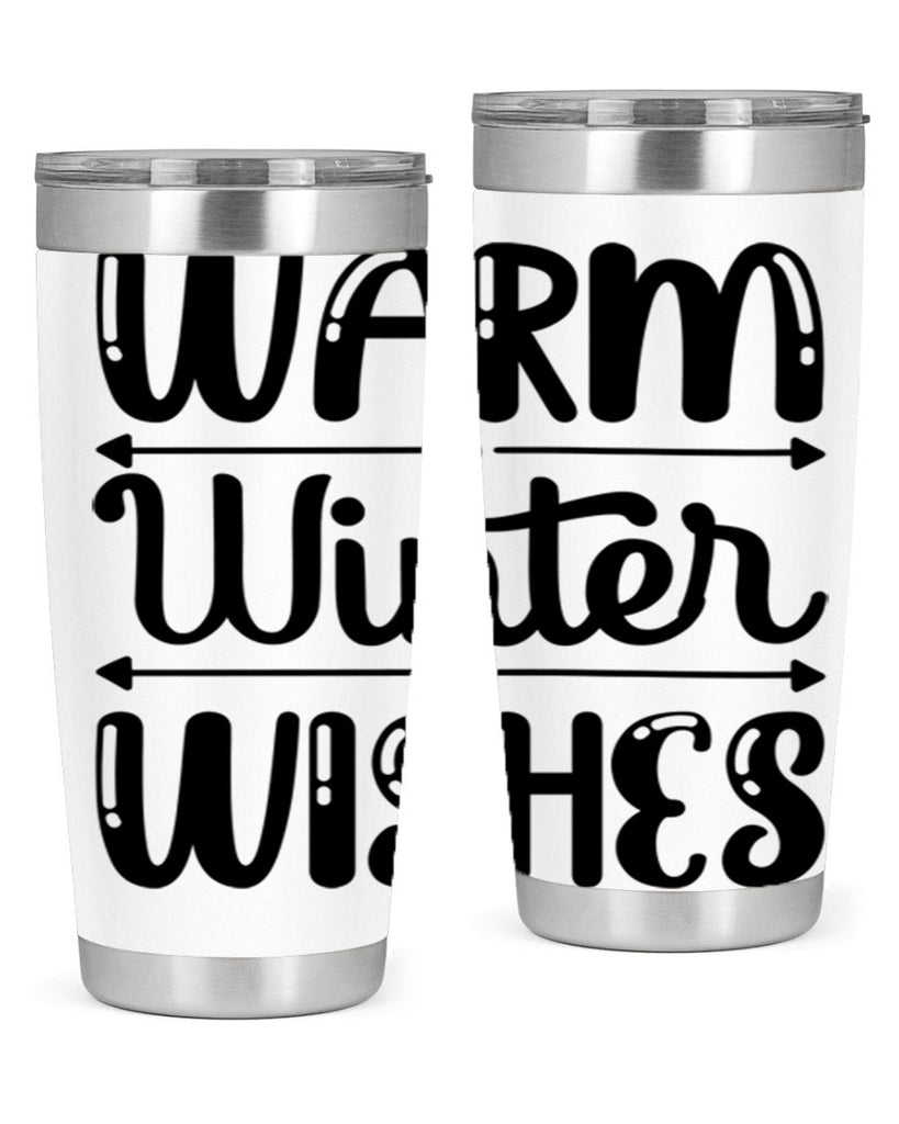 Warm Winter Wishes 463#- winter- Tumbler