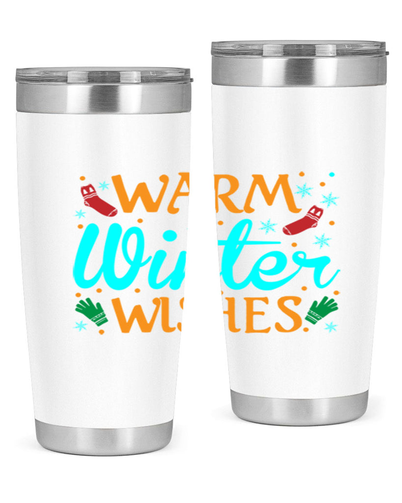 Warm Winter Wishes 465#- winter- Tumbler