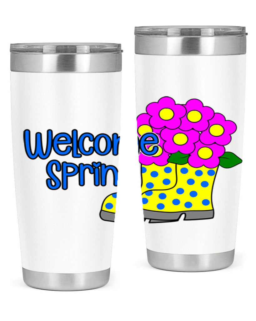 Welcome Spring rainboots page577#- spring- Tumbler