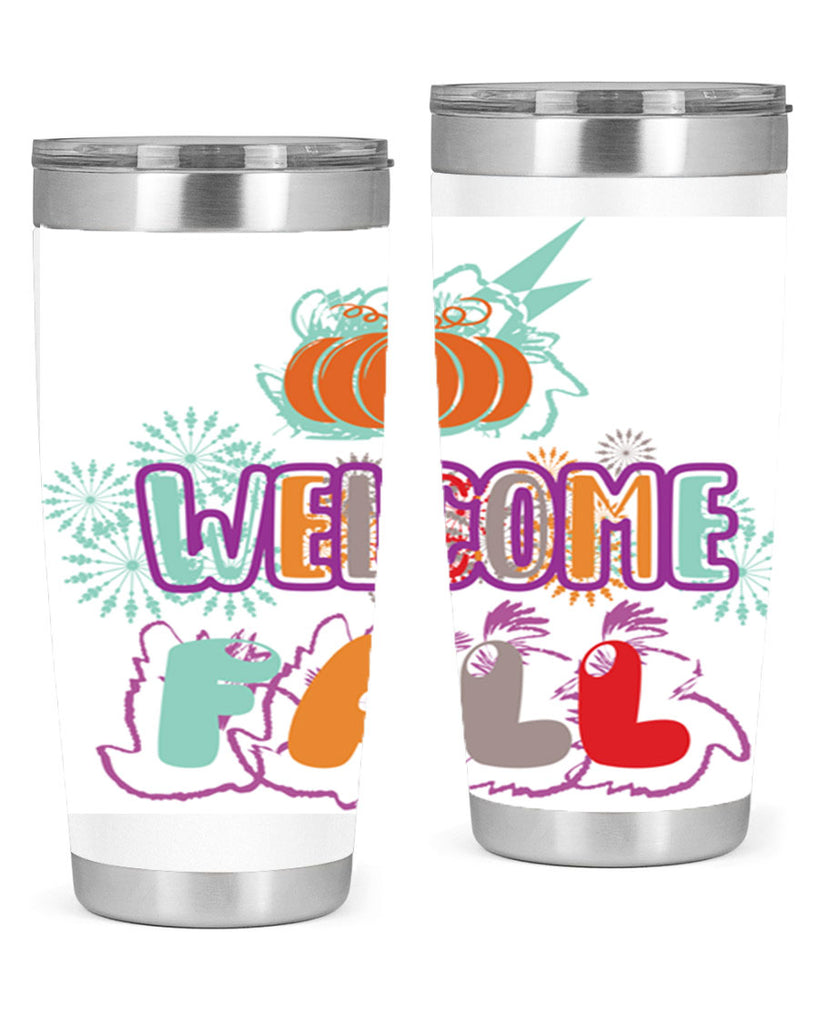WelcomeFalldesign 638#- fall- Tumbler