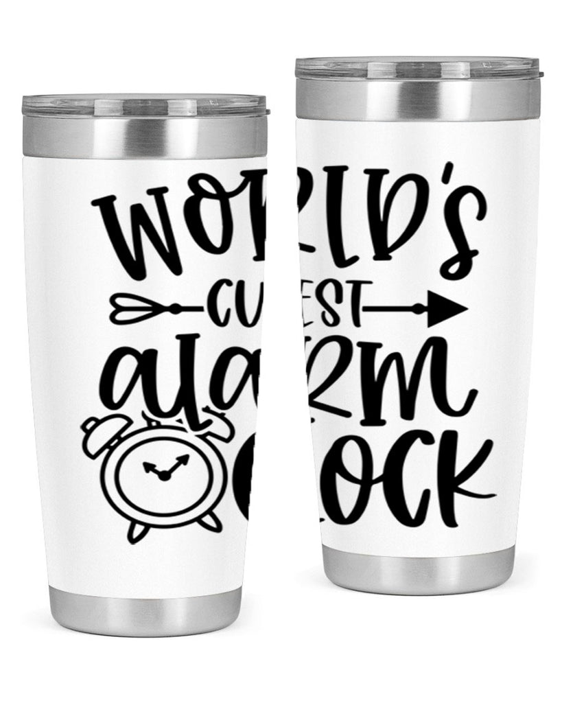 Worlds Cutest Alarm Clock Style 14#- baby- tumbler