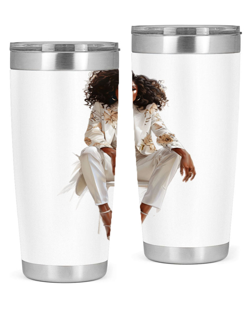 african american girl 2#- fashion- Cotton Tank