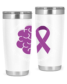 alzheimers awareness style 40#- alzheimers- Tumbler