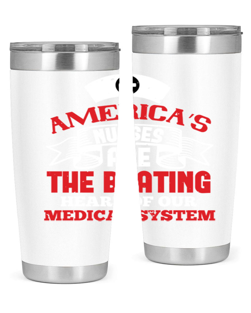 americas nurses are Style 295#- nurse- tumbler