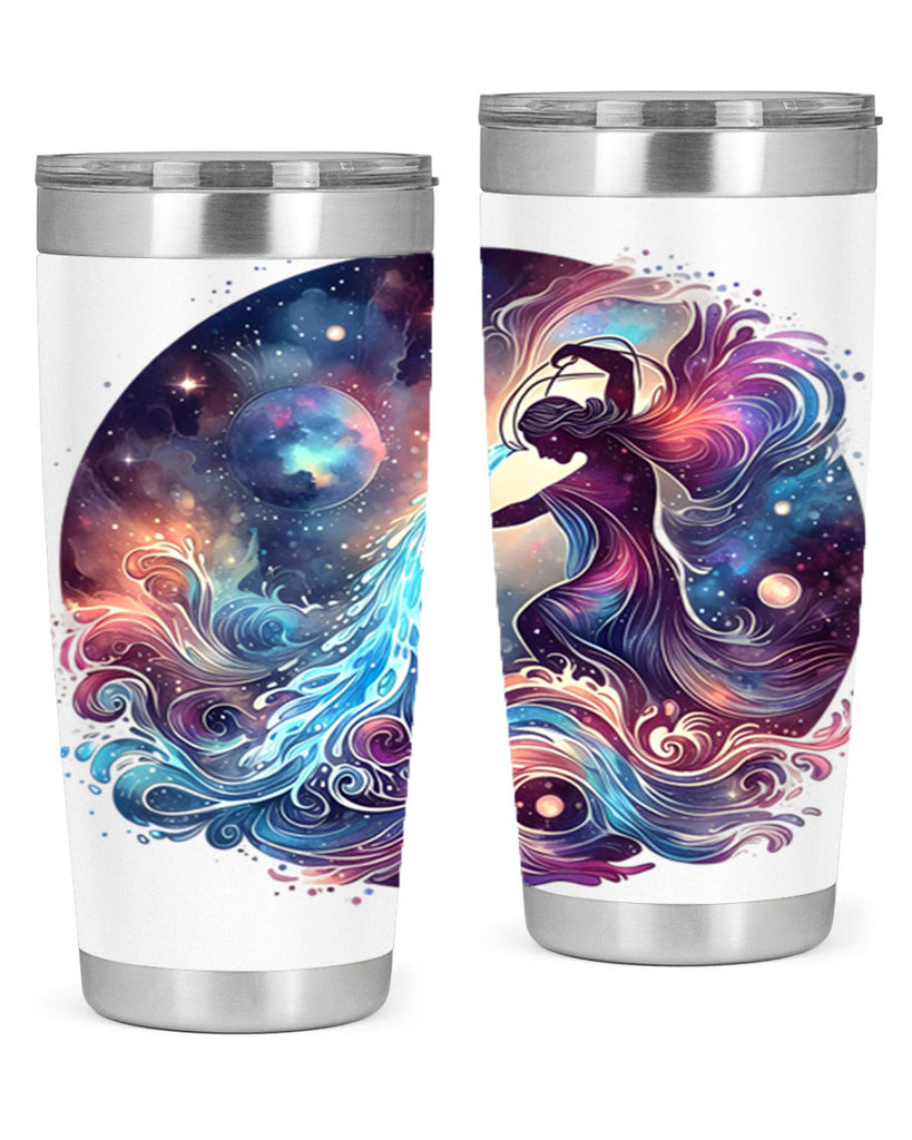 aquarius 79#- zodiac- Tumbler