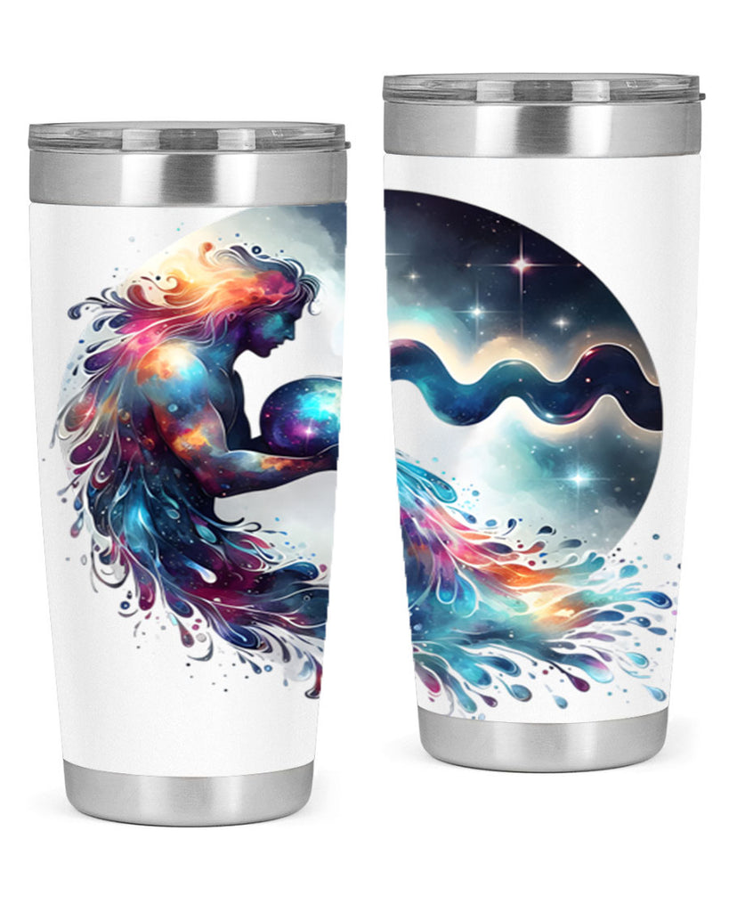 aquarius 88#- zodiac- Tumbler