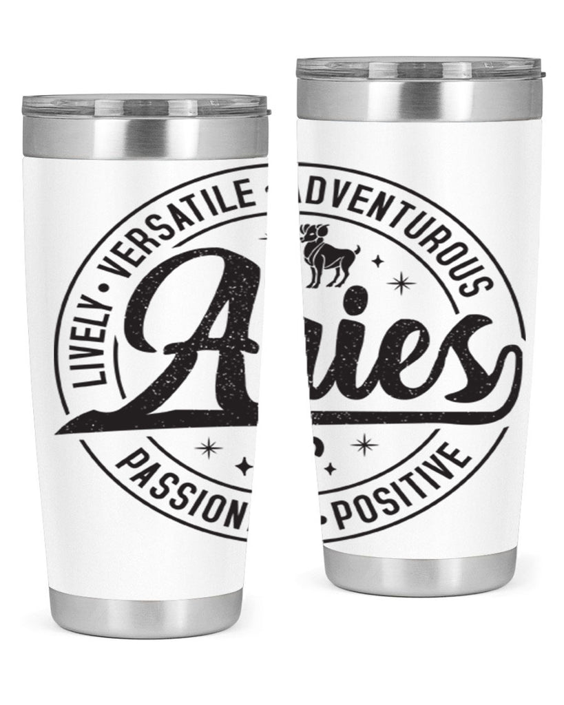 aries 102#- zodiac- Tumbler
