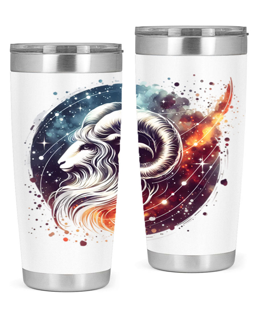 aries 124#- zodiac- Tumbler
