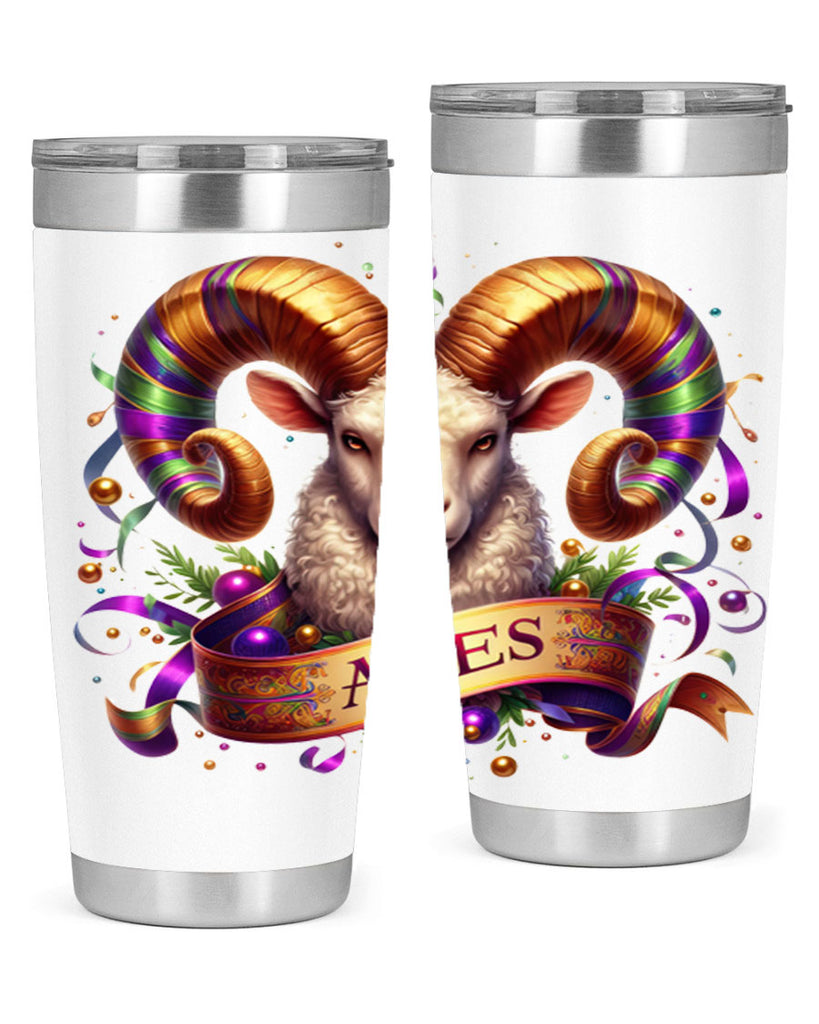 aries 136#- zodiac- Tumbler