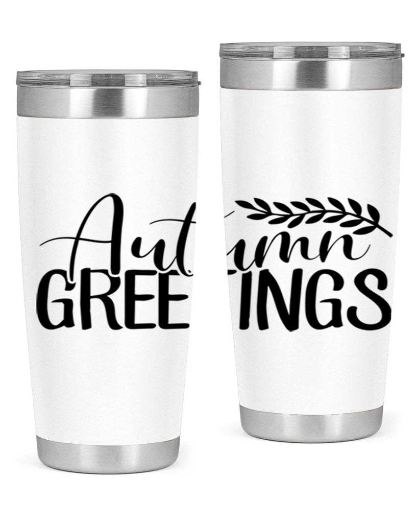 autumn greetings 13#- fall- Tumbler
