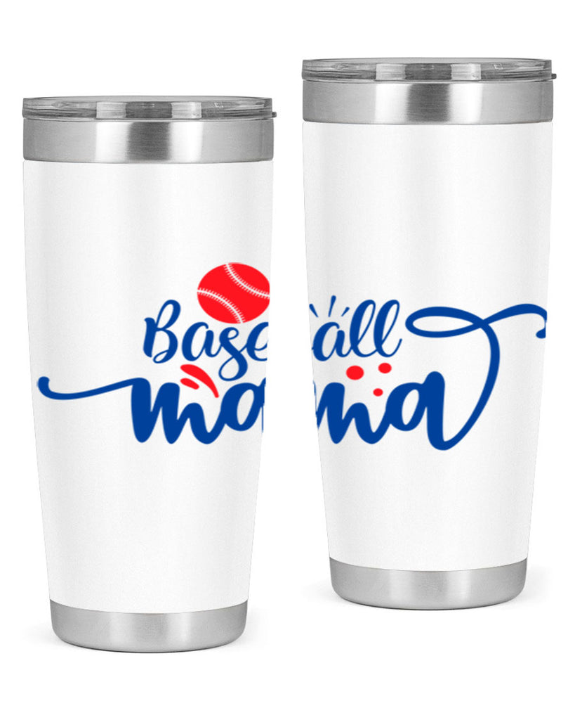 baseball mama 2208#- baseball- Tumbler