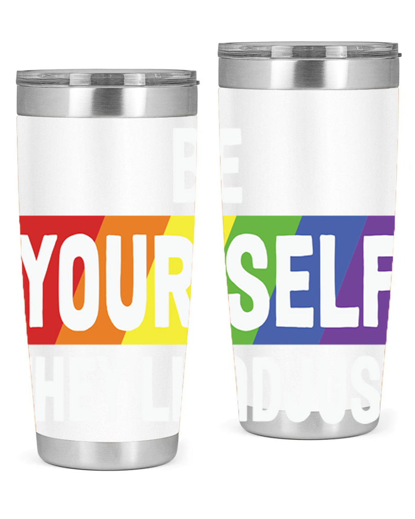 be yourself theyll adjust rainbow lgbt 160#- lgbt- Tumbler