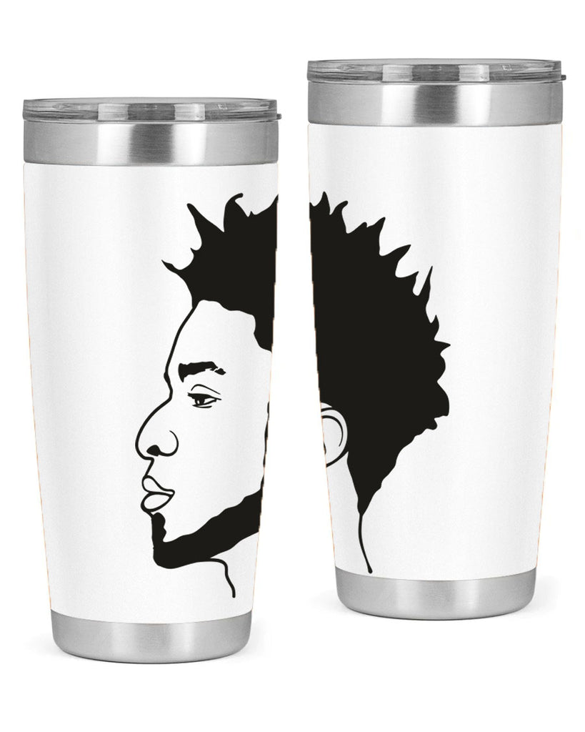 beardman 43#- black men - boys- tumbler