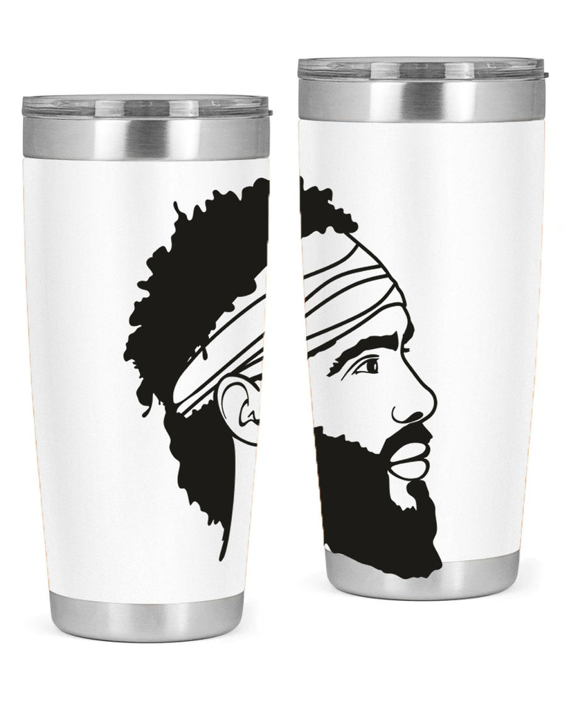 beardman 48#- black men - boys- tumbler
