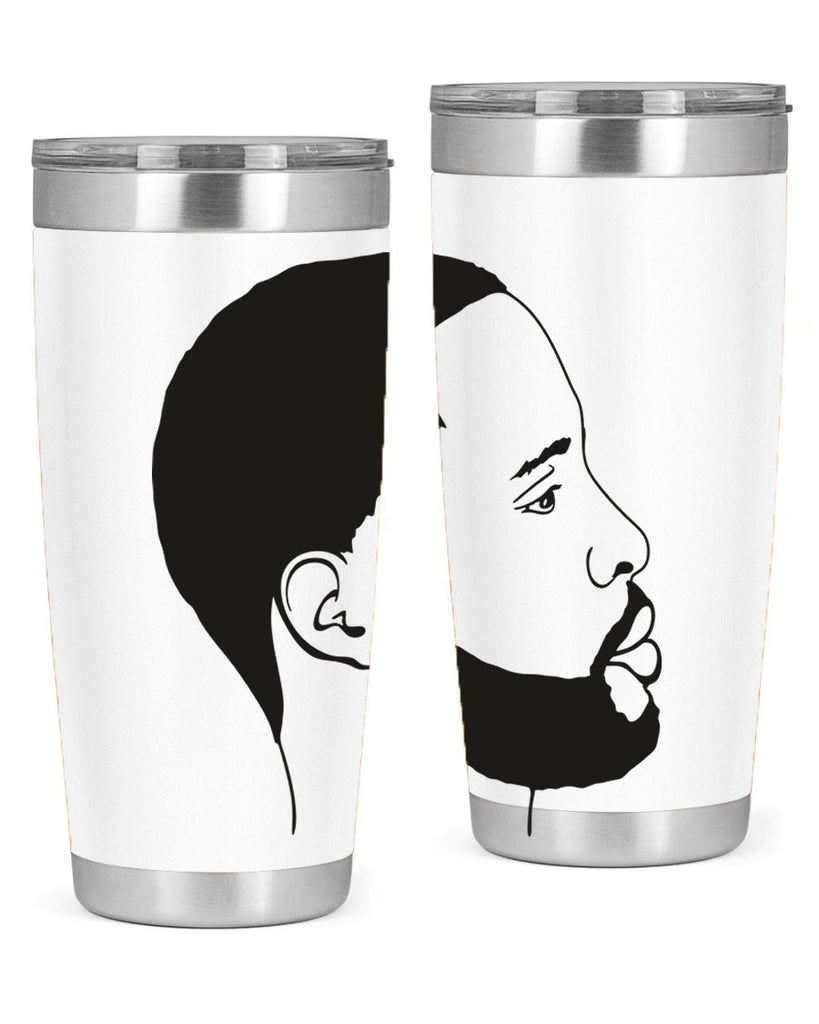 beardman 54#- black men - boys- tumbler