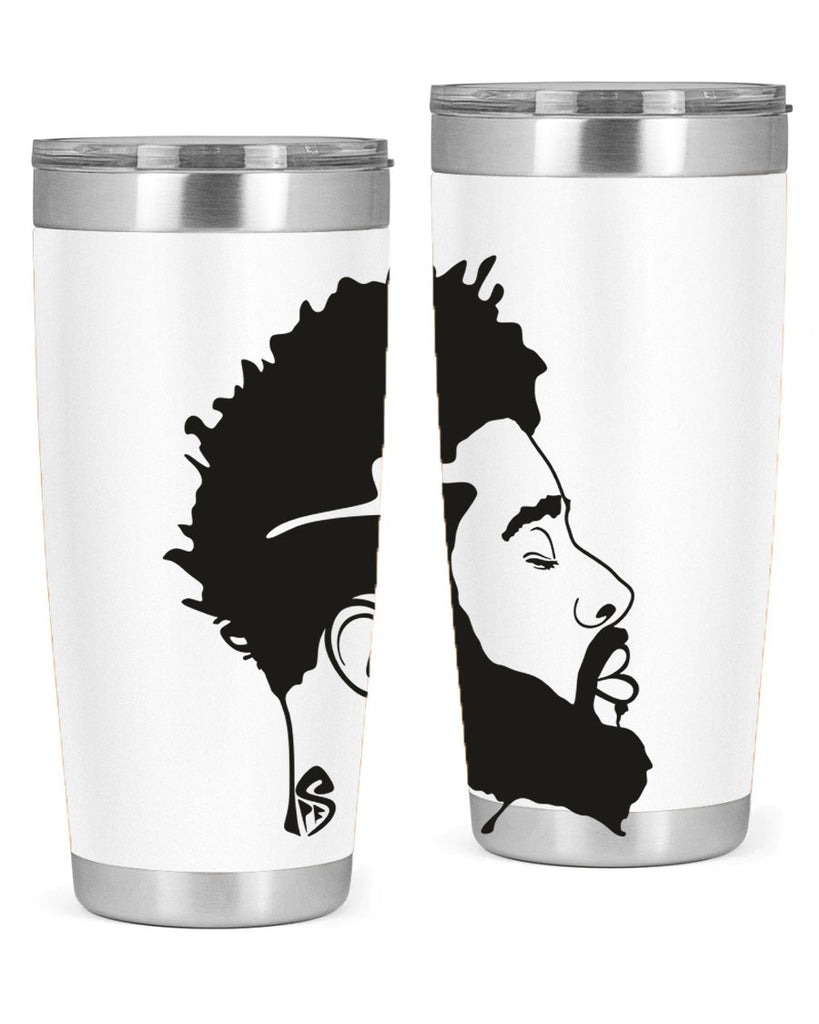 beardman 59#- black men - boys- tumbler