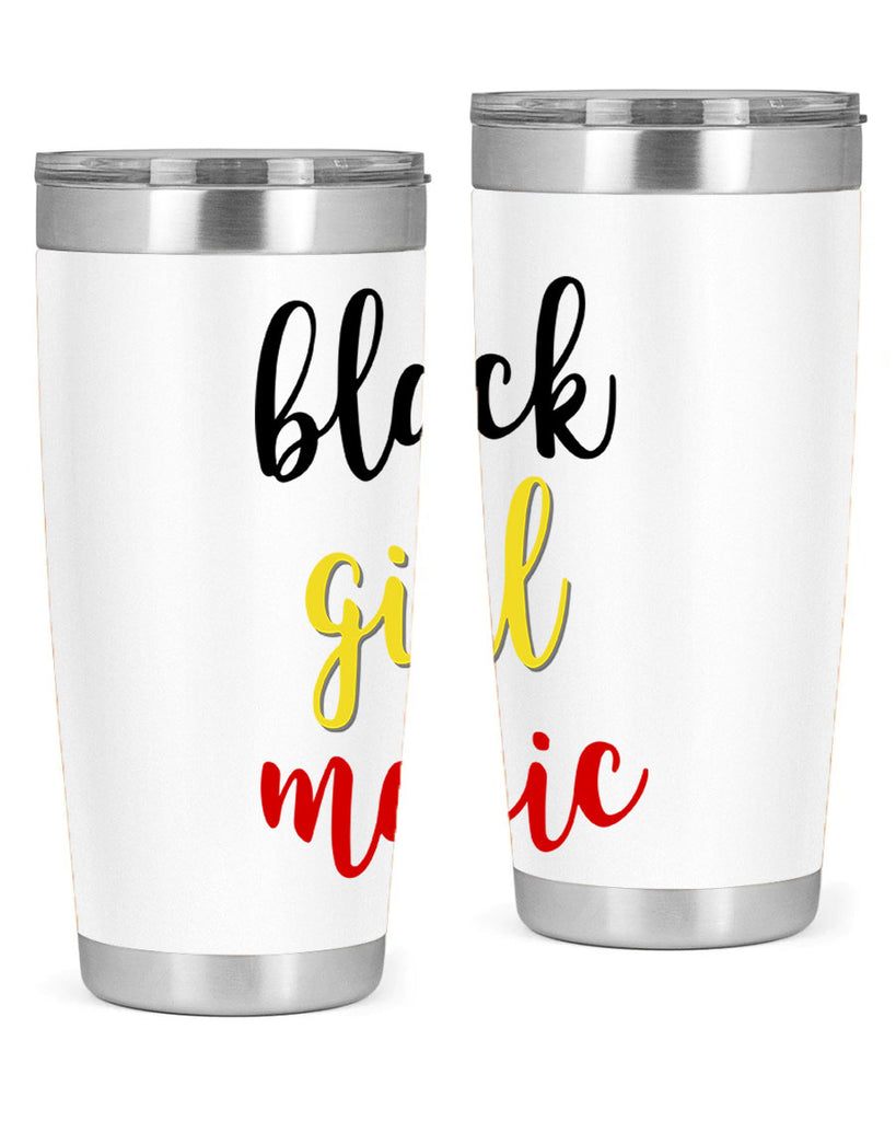black girl magic color 246#- black words phrases- Cotton Tank