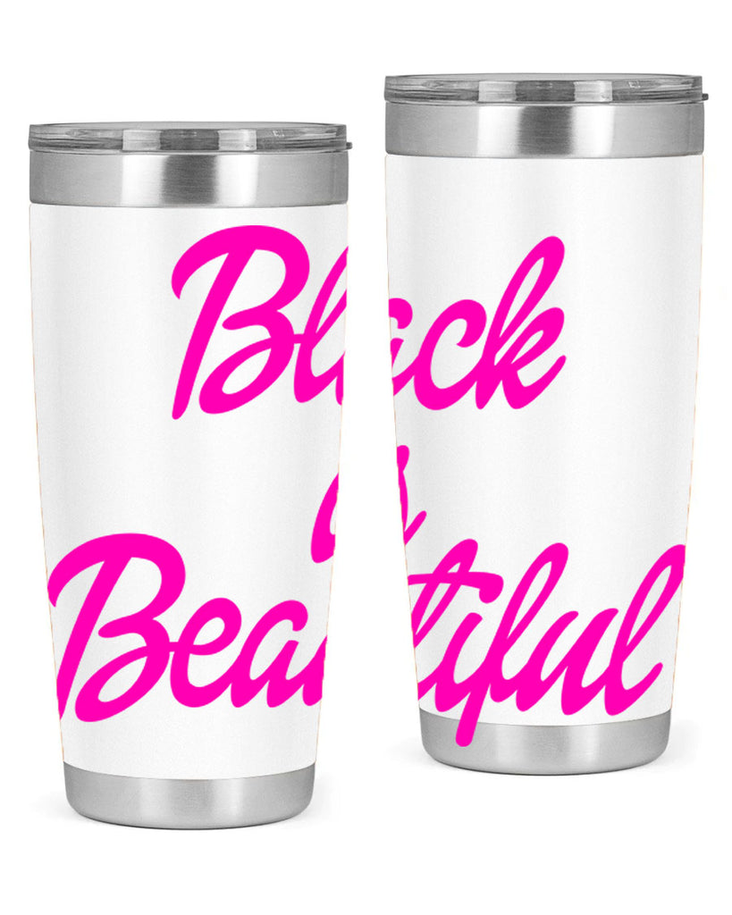 black is beautiful 200#- black words phrases- Cotton Tank