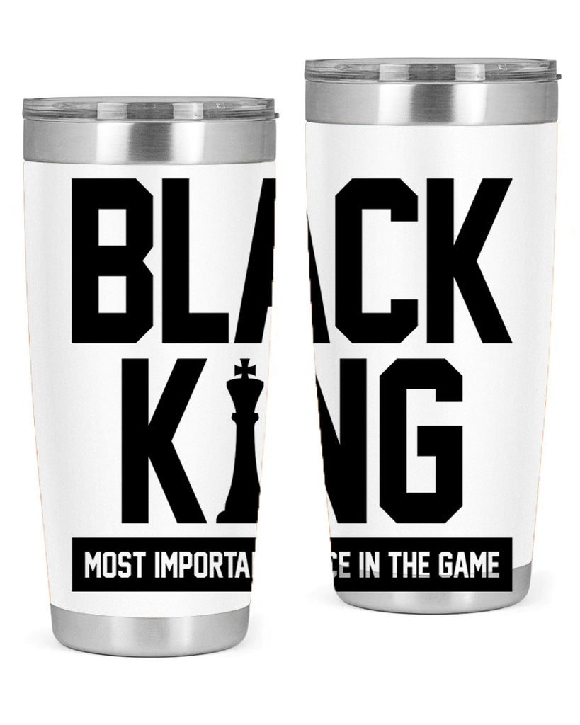 black king 199#- black words phrases- Cotton Tank