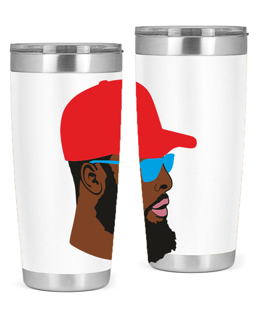black man style 1#- black men - boys- tumbler