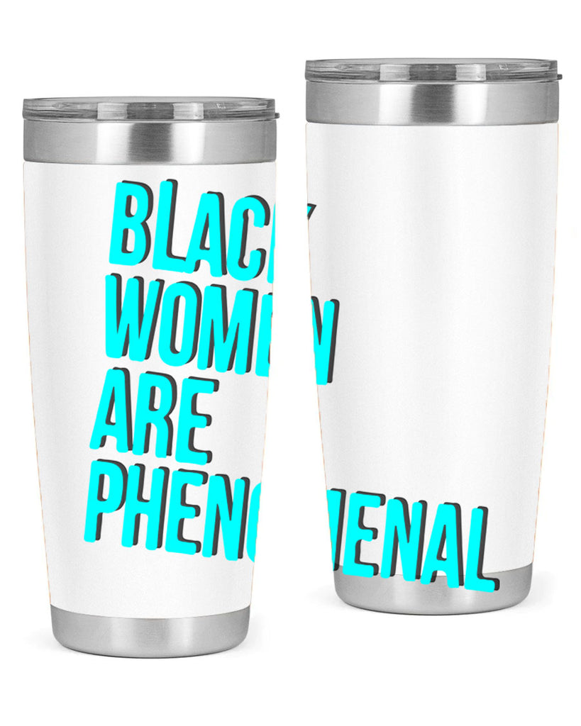 black woman are phenomenal color 216#- black words phrases- Cotton Tank