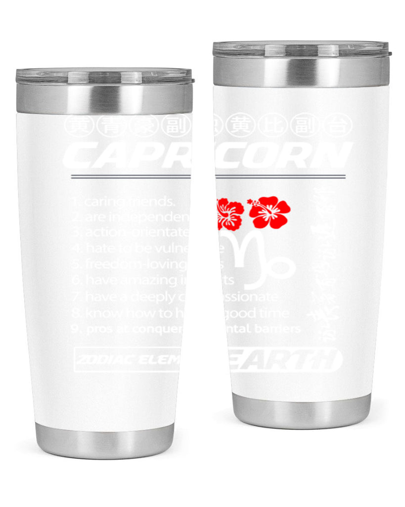 capricorn 207#- zodiac- Tumbler
