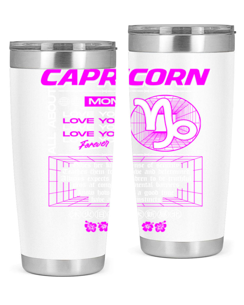 capricorn 208#- zodiac- Tumbler
