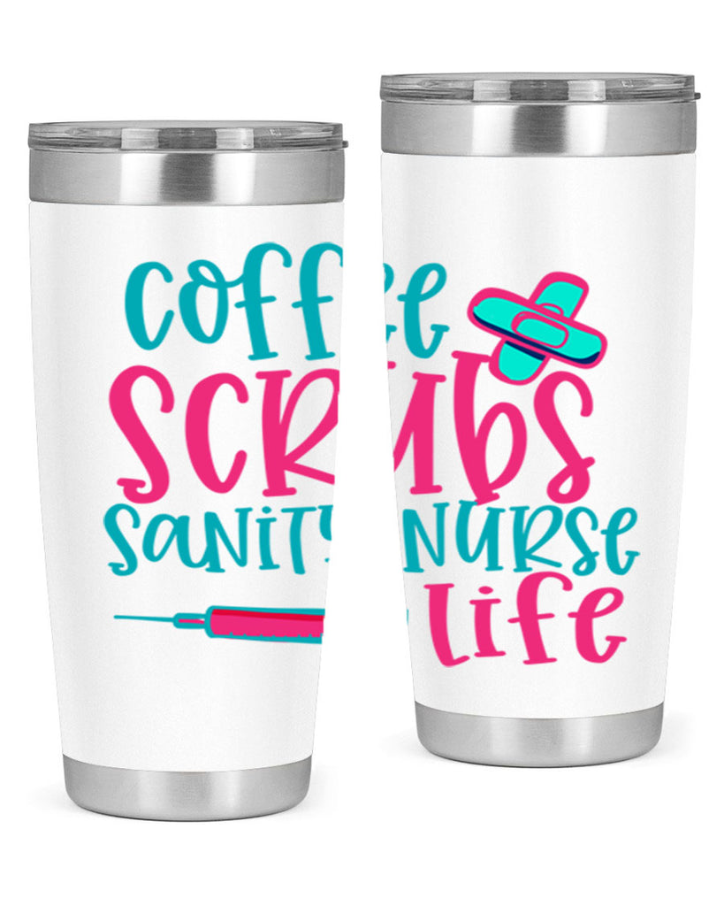 coffee scrubs sanity nurse life Style 390#- nurse- tumbler