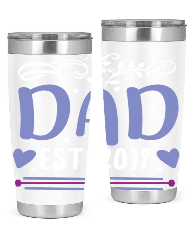 dad est 100#- fathers day- Tumbler