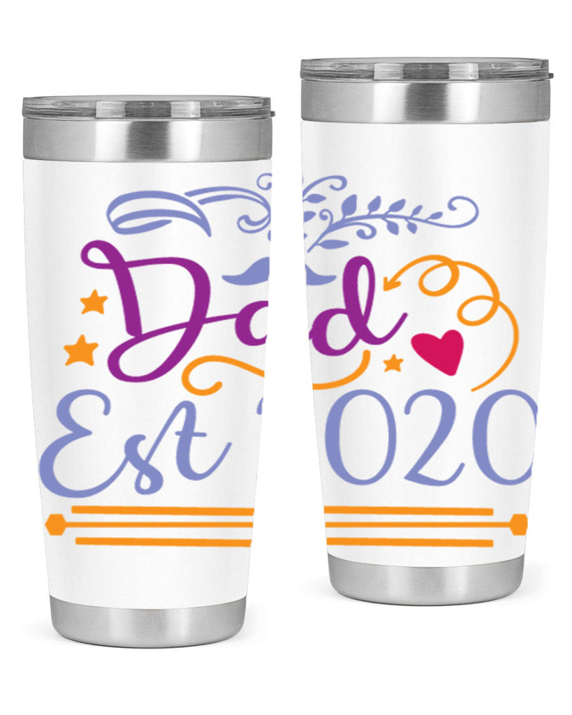 dad est 97#- fathers day- Tumbler