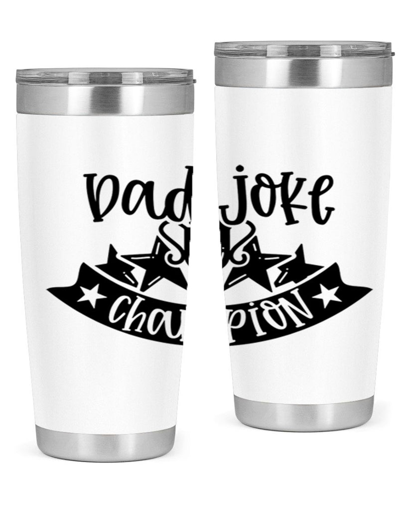 dad joke champion 66#- fathers day- Tumbler