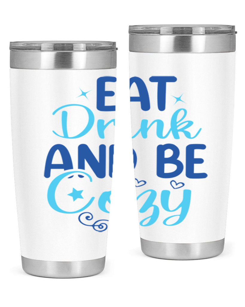 eat drink and be cozy 97#- winter- Tumbler