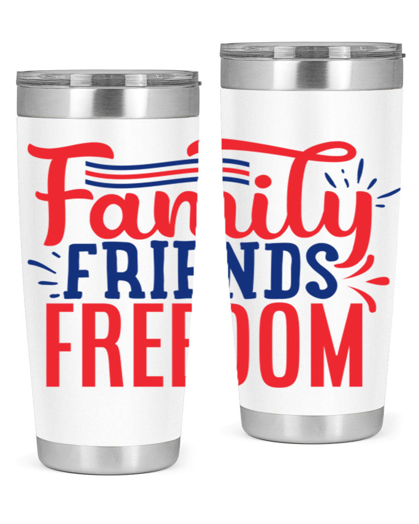 family friends freedom Style 48#- Fourt Of July- Tumbler