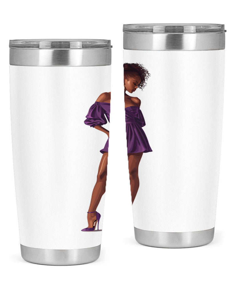 fashion girl in lavender 52#- fashion- Cotton Tank