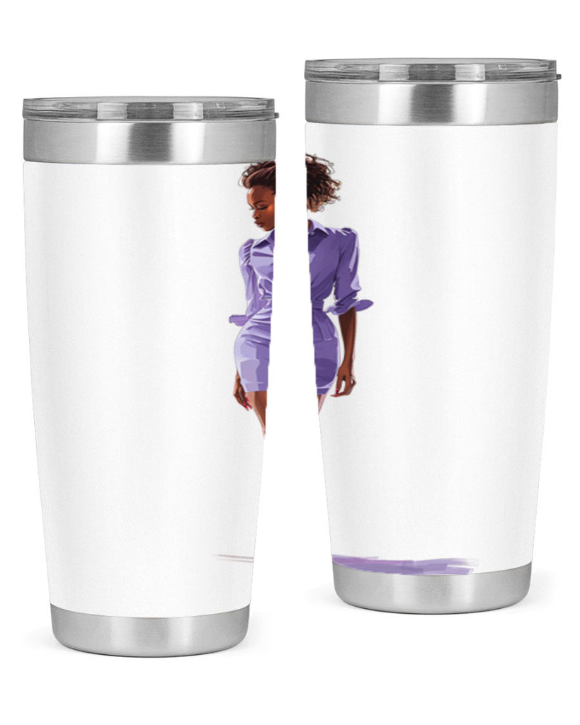 fashion girl in lavender 59#- fashion- Cotton Tank
