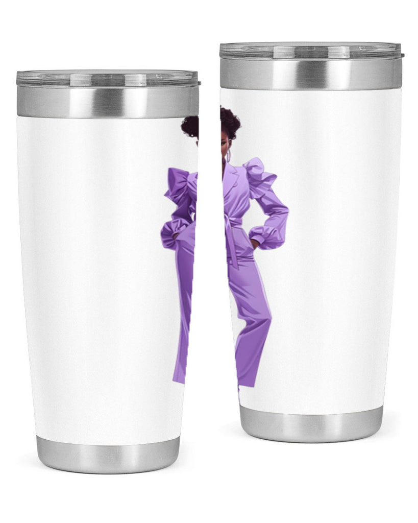 fashion girl in lavender 67#- fashion- Cotton Tank