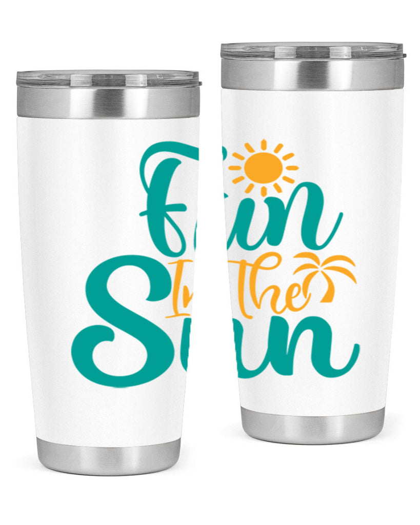 fun in the sun Style 104#- summer- Tumbler
