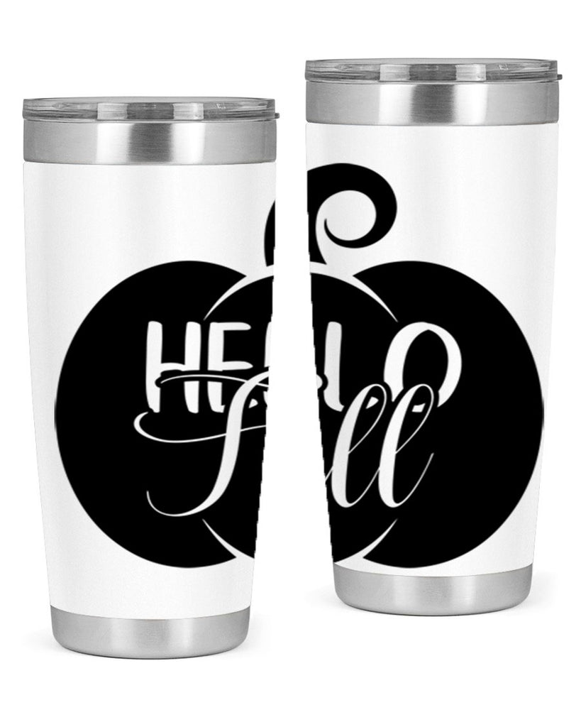 hello fall 275#- fall- Tumbler