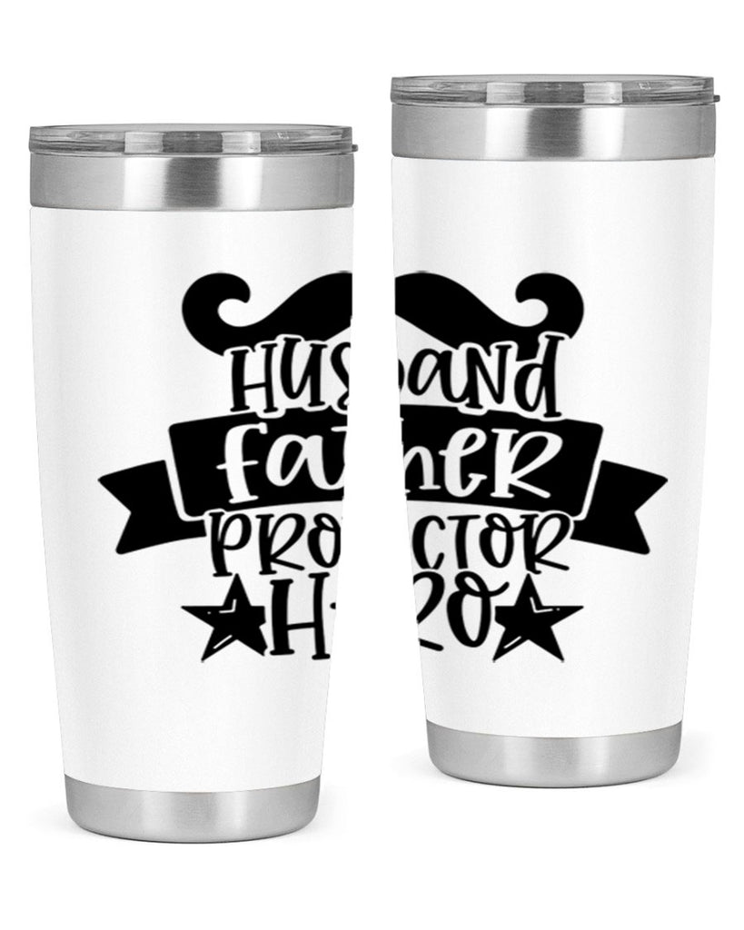 husband father protector hero 46#- fathers day- Tumbler