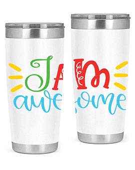 i am awesome Style 18#- autism- Tumbler
