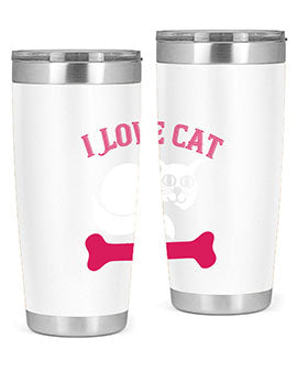 i love cat Style 55#- cat- Tumbler