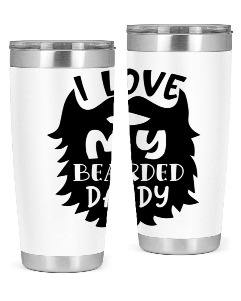i love my bearded daddy Style 248#- baby- tumbler