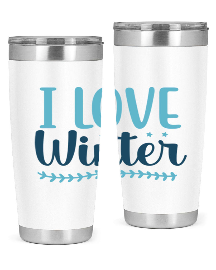 i love winter 226#- winter- Tumbler