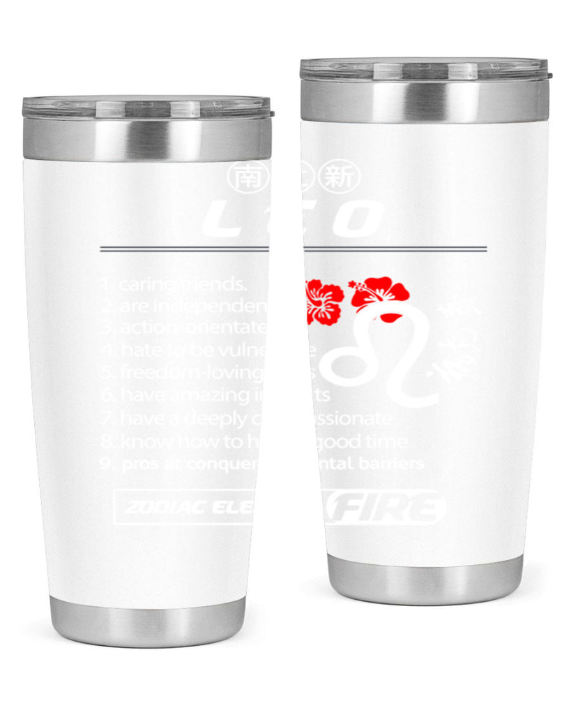 leo 307#- zodiac- Tumbler