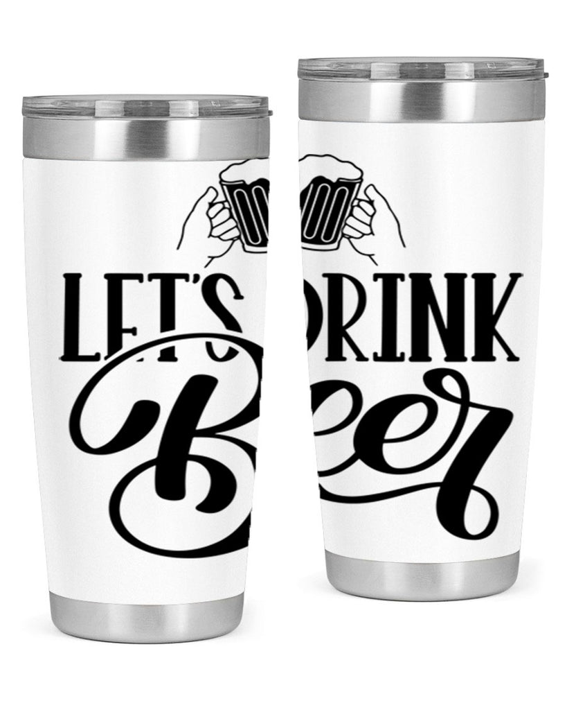 lets drink beer 29#- beer- Tumbler