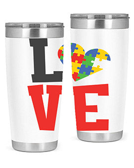 love Style 29#- autism- Tumbler