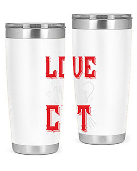 love my cat Style 67#- cat- Tumbler