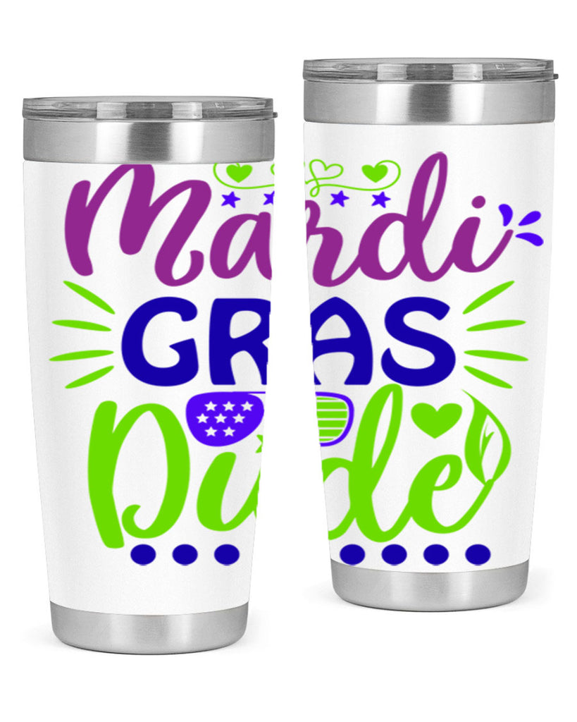 mardi gras dude 9#- mardi gras- Tumbler