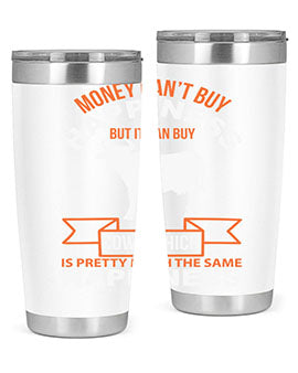 money can’t buy happiness but it can buy cows which is pretty much the same happiness Style 1#- cow- Tumbler