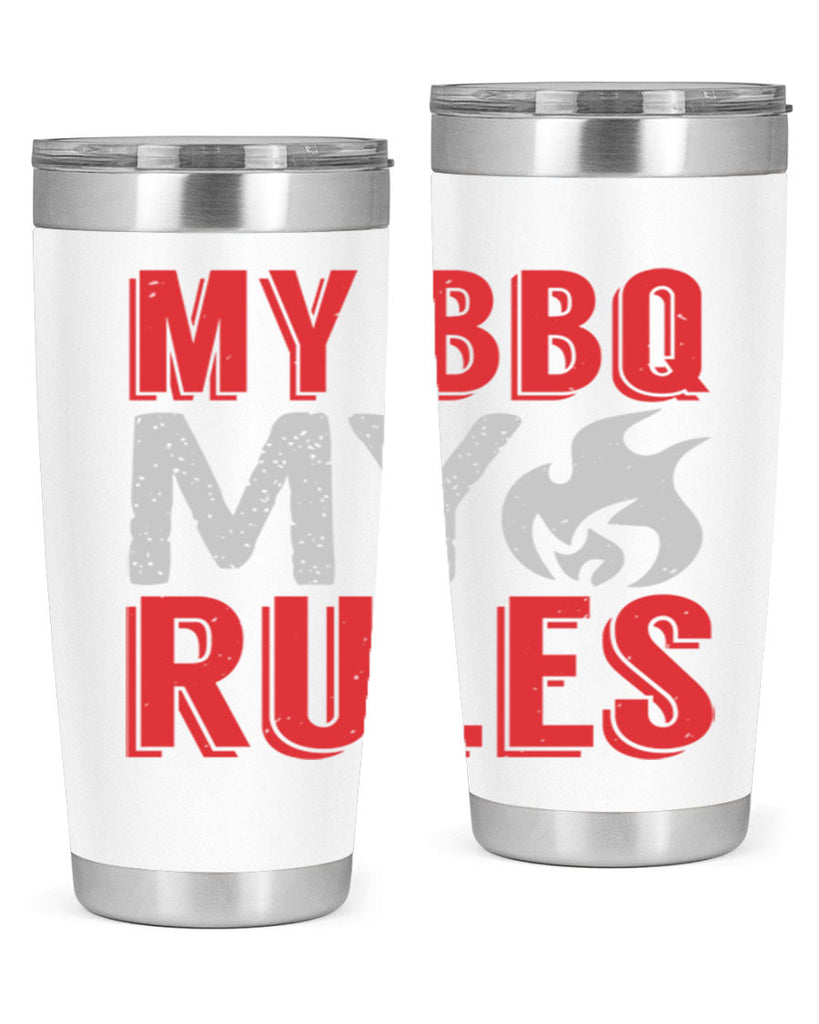 my bbq my rule 22#- bbq- Tumbler